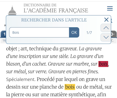 Rechercher dans l’article sur mobile Rechercher dans l’article sur mobile